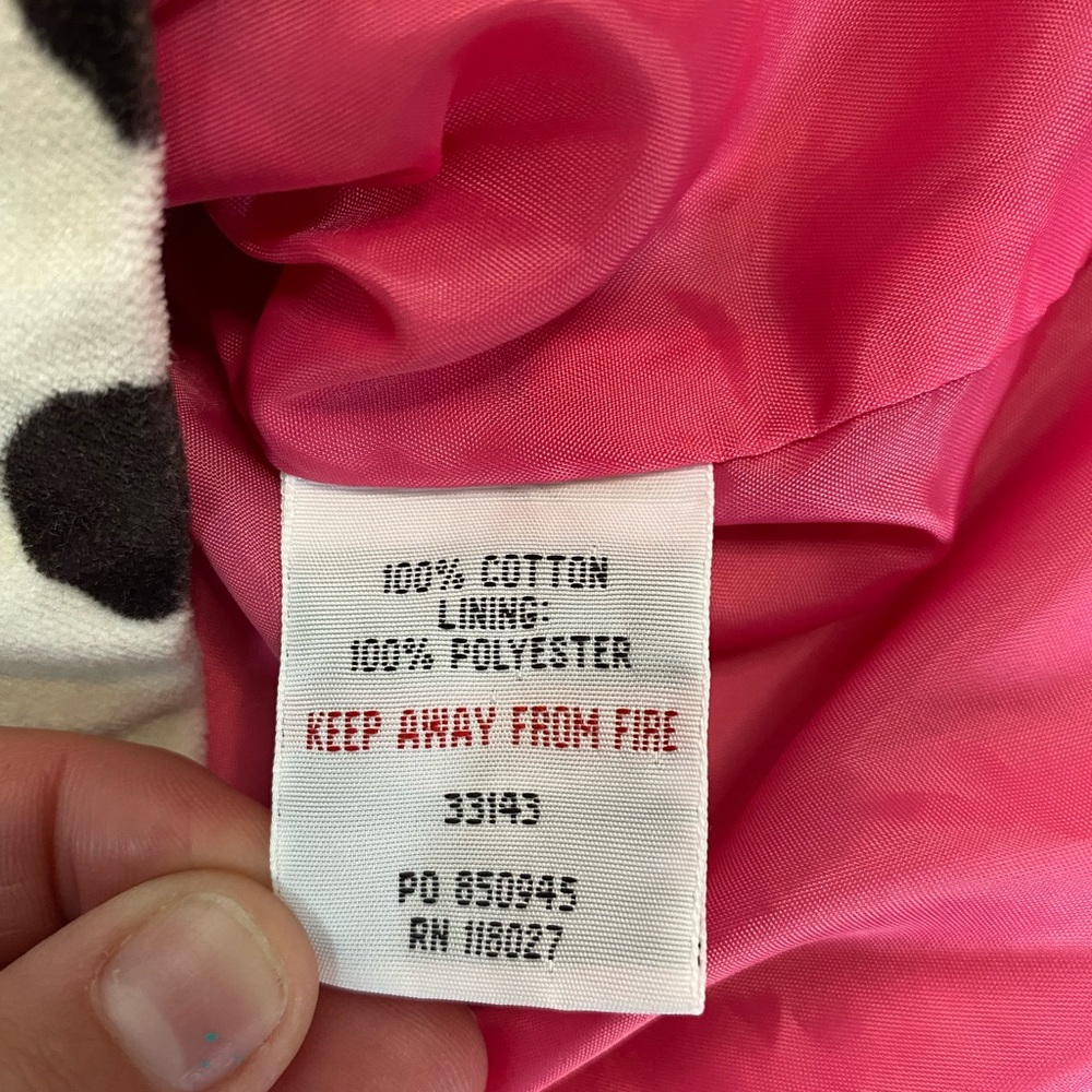 Mini Boden cow print dress size 3-4years - Picture 3 of 5